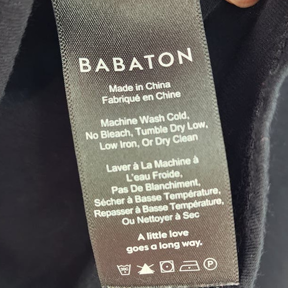 Babaton Plain Black Classic Sleeveless Closet Staple Mock Neck Top Small - Picture 5 of 6